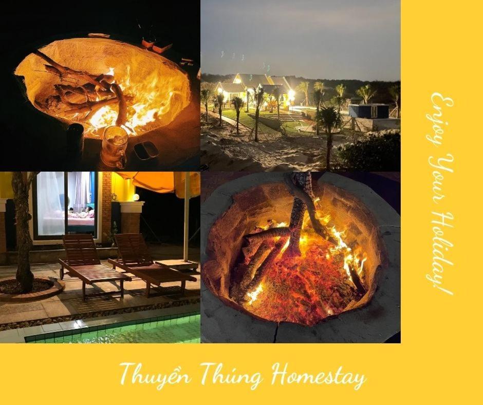 Thuyen Thung Homestay Pho Tri Ngoại thất bức ảnh